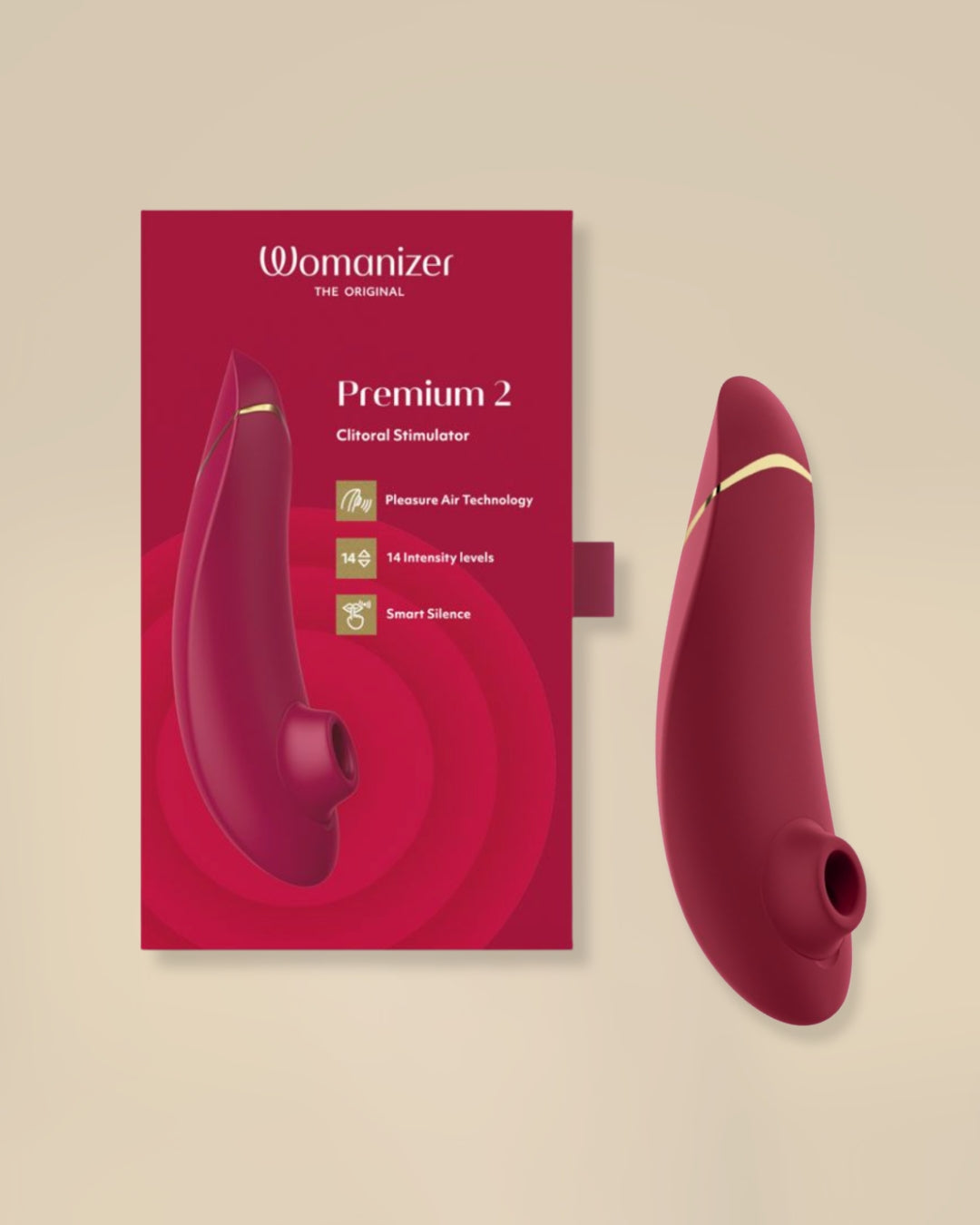 WOMANIZER PREMIUM 2 Clitoral Stimulator  Oh! Moment