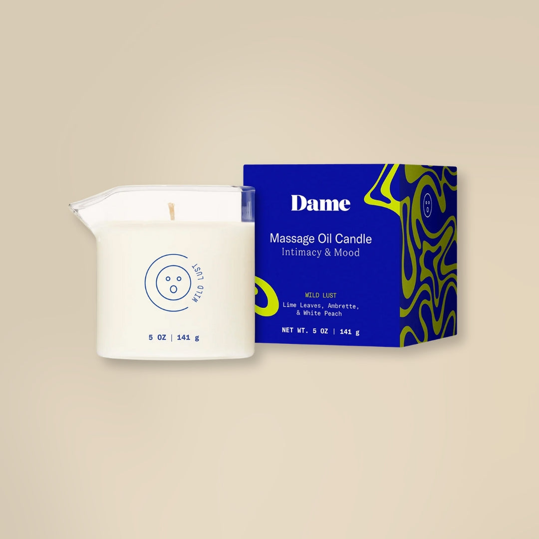 Dame Massage Oil Candle Wild Lust
