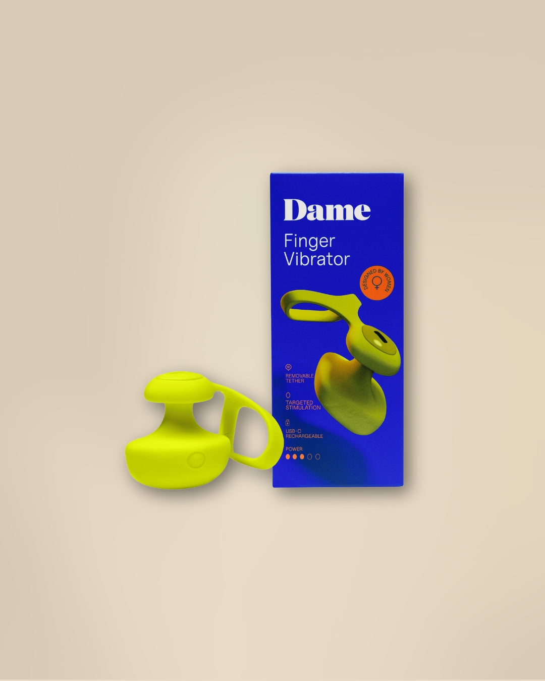 Dame Fin Finger Vibrator