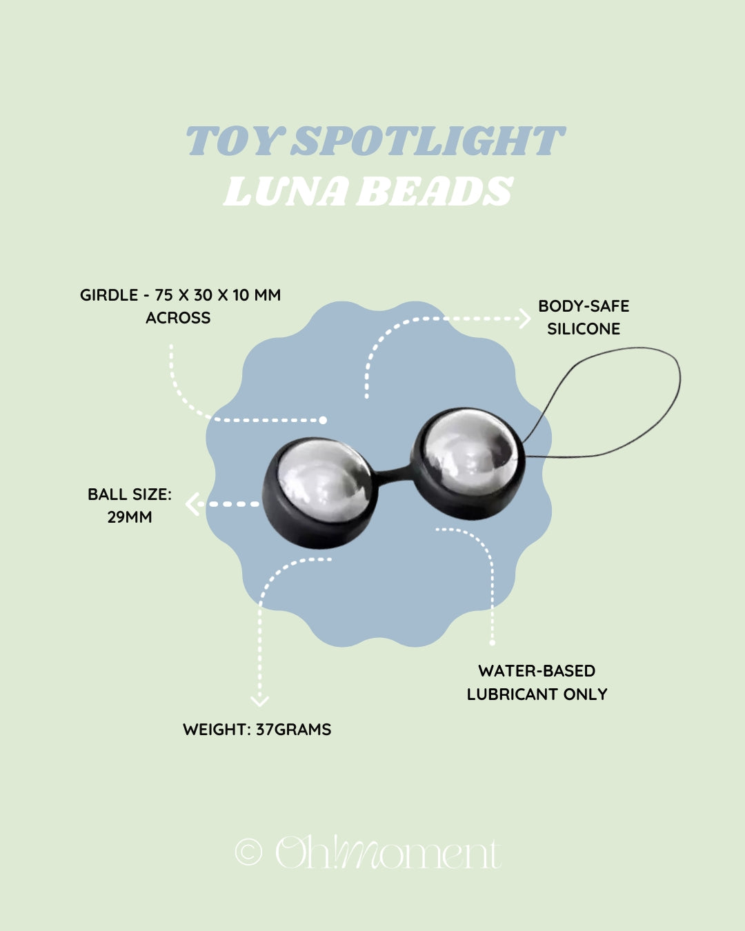 LELO - Luna Beads Noir