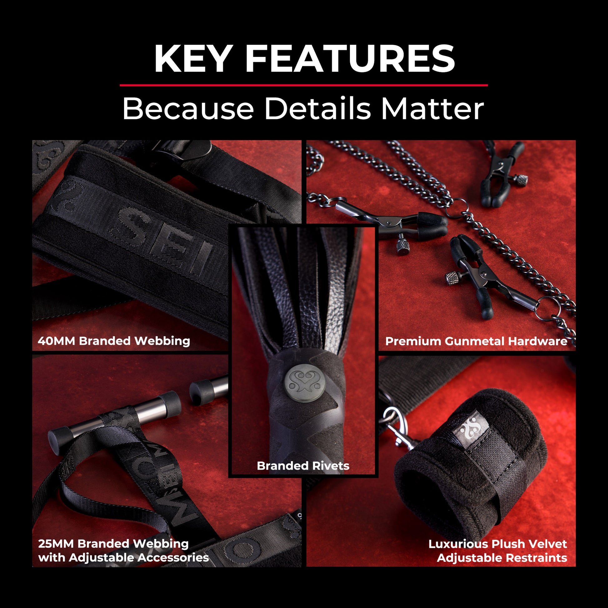 Under the Mattress Restraint Set