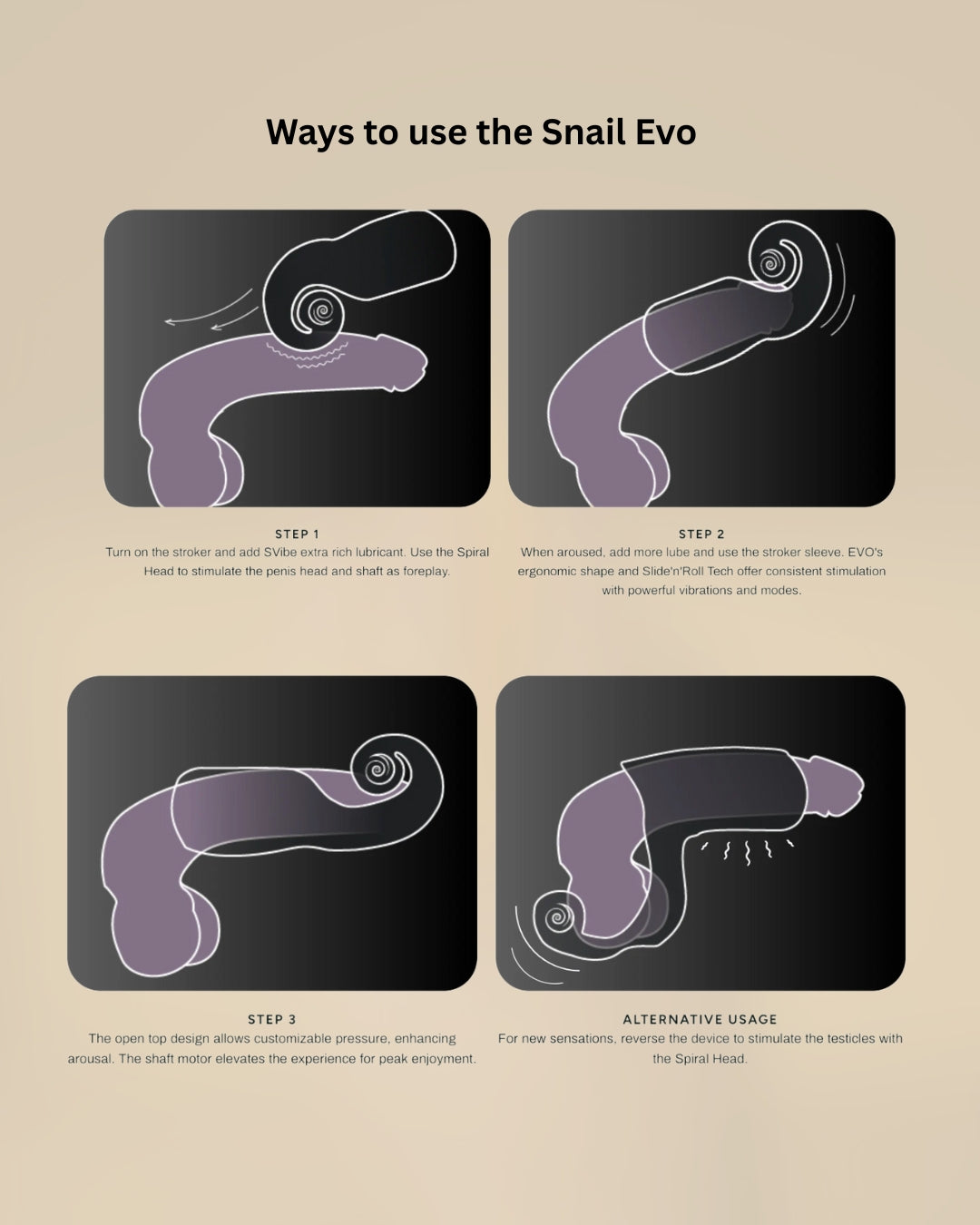 Snail Vibe EVO (For Men) Oh! Moment Snail Vibe EVO (For Men) Oh! Moment