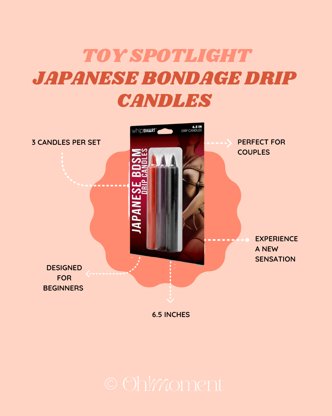 Japanese Bondage Drip Candles